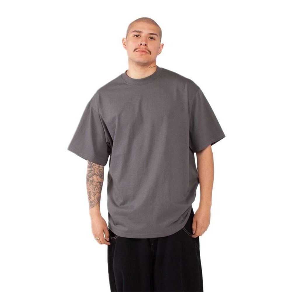 Shaka Wear Max Heavyweight T-Shirt / Dark Grey